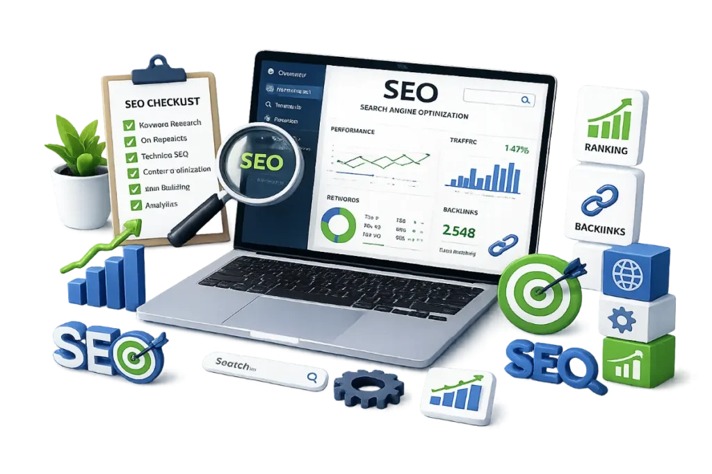 SEO services illustration
